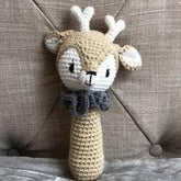 May's Hand Deer Peter Long Rattle - Kids Haven